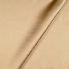 Tissu en coton uni beige