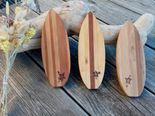 petit surf en bois décoration